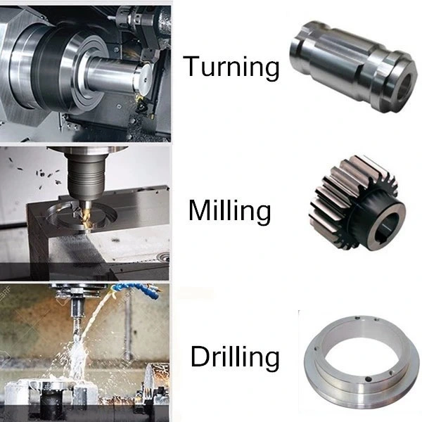 High Precision Custom Made CNC Drilling Machining Steel Iron Casting Parts OEM ODM